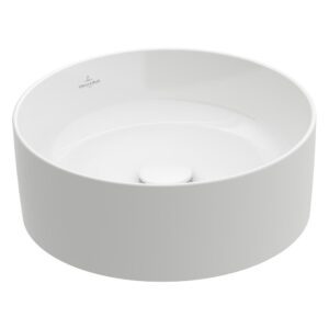 Villeroy & Boch Collaro Round Vessel Basin | Stone White
