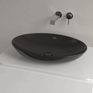 Villeroy & Boch Horizon Vessel Basin Oval 620mm - Pure Black